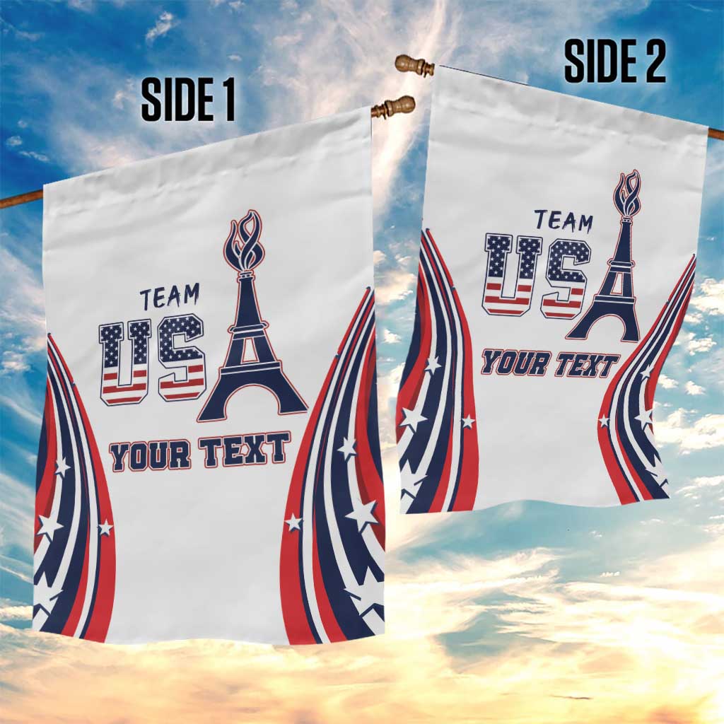 Personalized USA Make America Strong Again Garden Flag Go Paris 2024 - Wonder Print Shop