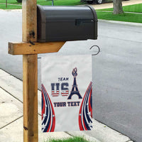 Personalized USA Make America Strong Again Garden Flag Go Paris 2024 - Wonder Print Shop