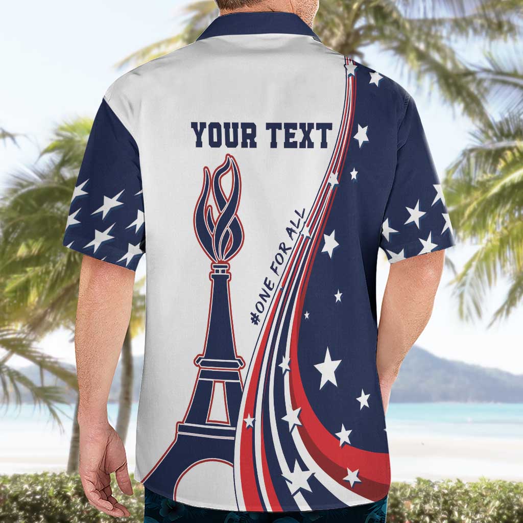 Personalized USA Make America Strong Again Hawaiian Shirt Go Paris 2024 - Wonder Print Shop