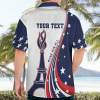 Personalized USA Make America Strong Again Hawaiian Shirt Go Paris 2024 - Wonder Print Shop