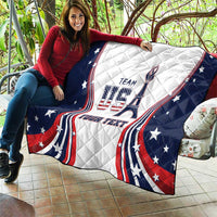 Personalized USA Make America Strong Again Quilt Go Paris 2024 - Wonder Print Shop