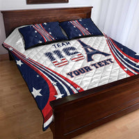 Personalized USA Make America Strong Again Quilt Bed Set Go Paris 2024 - Wonder Print Shop