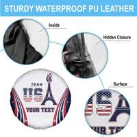 Personalized USA Make America Strong Again Spare Tire Cover Go Paris 2024 - Wonder Print Shop