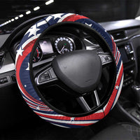 USA Make America Strong Again Steering Wheel Cover Go Paris 2024 - Wonder Print Shop