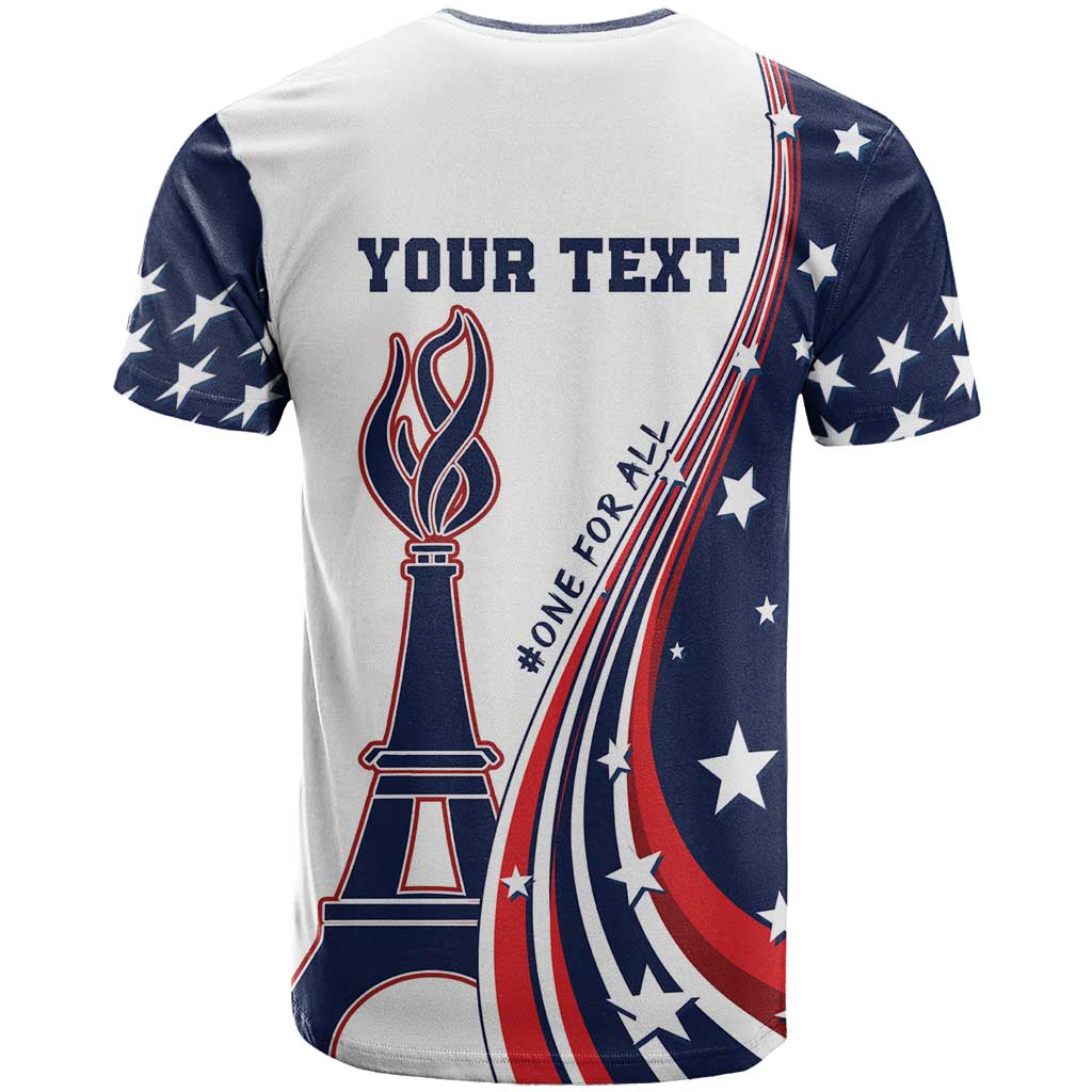 Personalized USA Make America Strong Again T Shirt Go Paris 2024 - Wonder Print Shop