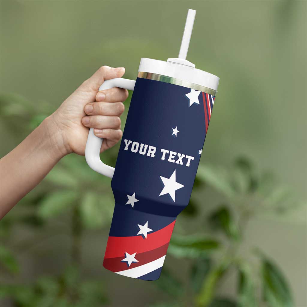 Personalized USA Make America Strong Again Tumbler With Handle Go Paris 2024 - Wonder Print Shop