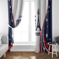 Personalized USA Make America Strong Again Window Curtain Go Paris 2024 - Wonder Print Shop