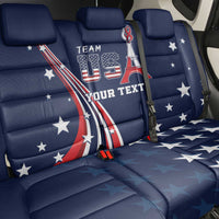 Personalized USA One For All Back Car Seat Cover Go Paris 2024 LT9 - Wonder Print Shop