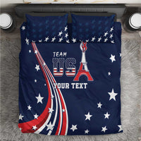 Personalized USA One For All Bedding Set Go Paris 2024 LT9 - Wonder Print Shop
