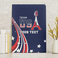 Personalized USA One For All Canvas Wall Art Go Paris 2024 LT9 - Wonder Print Shop