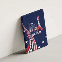 Personalized USA One For All Canvas Wall Art Go Paris 2024 LT9 - Wonder Print Shop