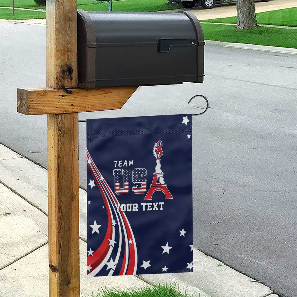 Personalized USA One For All Garden Flag Go Paris 2024 - Wonder Print Shop