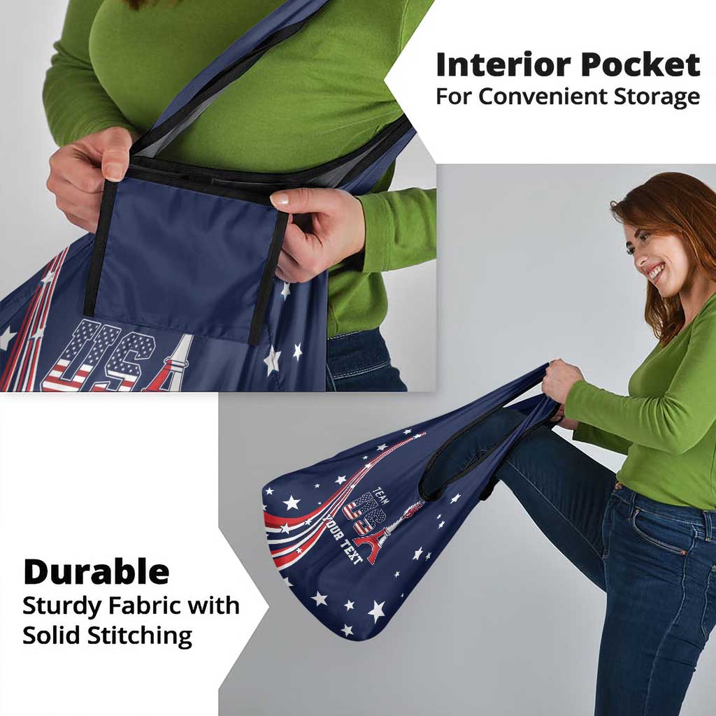 Personalized USA One For All Grocery Bag