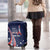 Personalized USA One For All Luggage Cover Go Paris 2024 - Wonder Print Shop