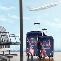 Personalized USA One For All Luggage Cover Go Paris 2024 - Wonder Print Shop