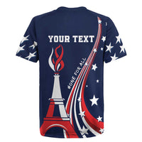 Personalized USA One For All Rugby Jersey Go Paris 2024 - Wonder Print Shop