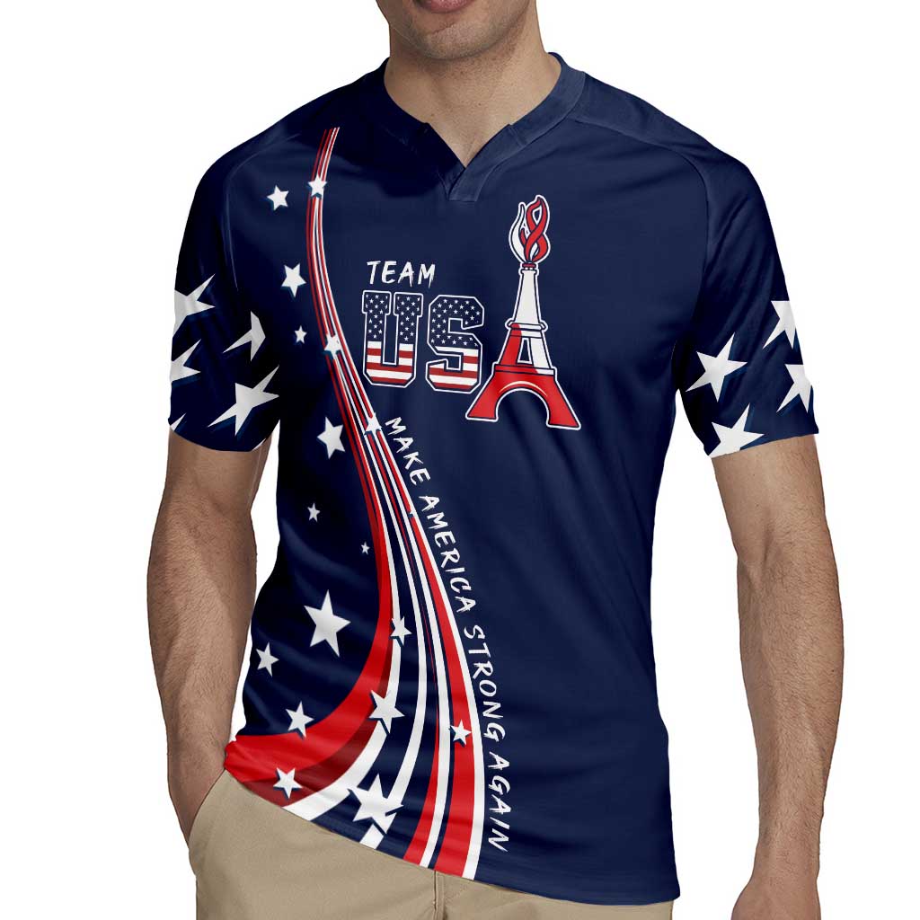 Personalized USA One For All Rugby Jersey Go Paris 2024 - Wonder Print Shop