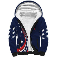 Personalized USA One For All Sherpa Hoodie Go Paris 2024 - Wonder Print Shop