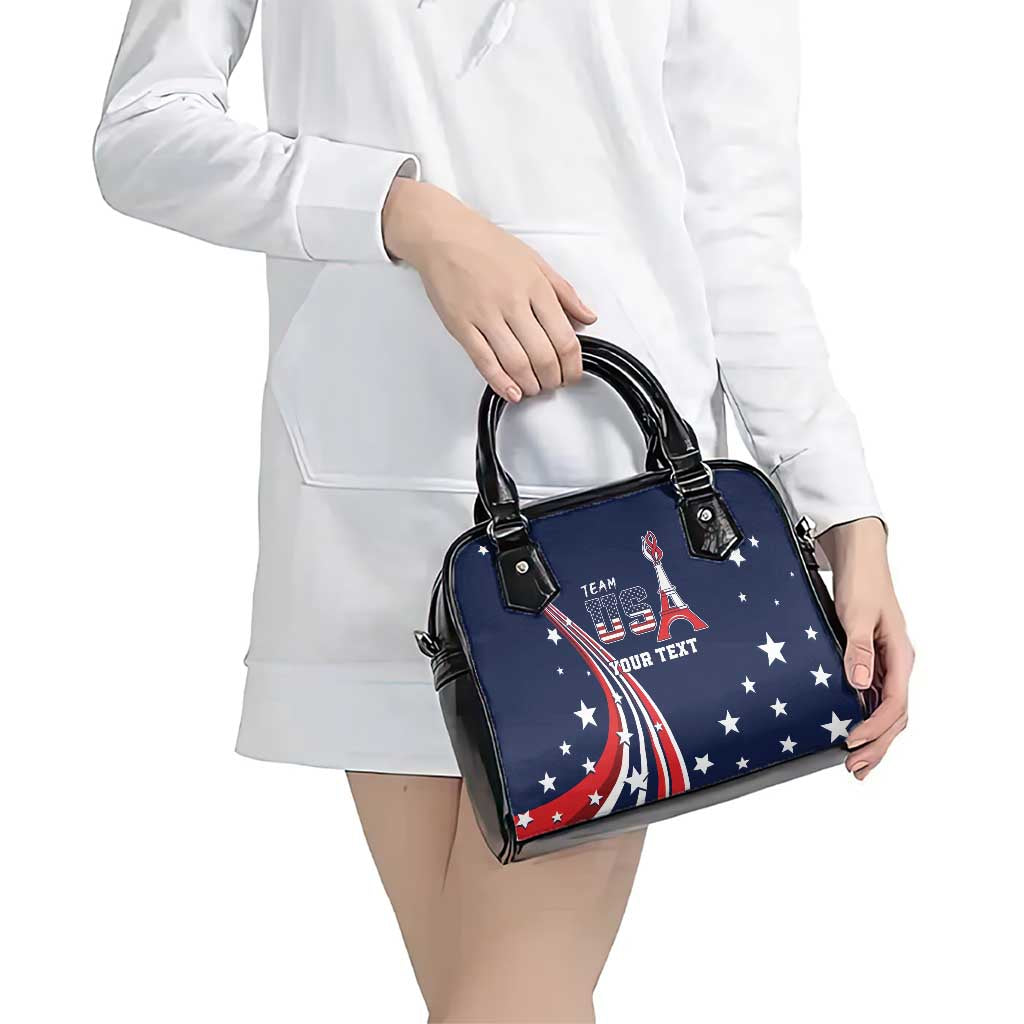 Personalized USA One For All Shoulder Handbag Go Paris 2024