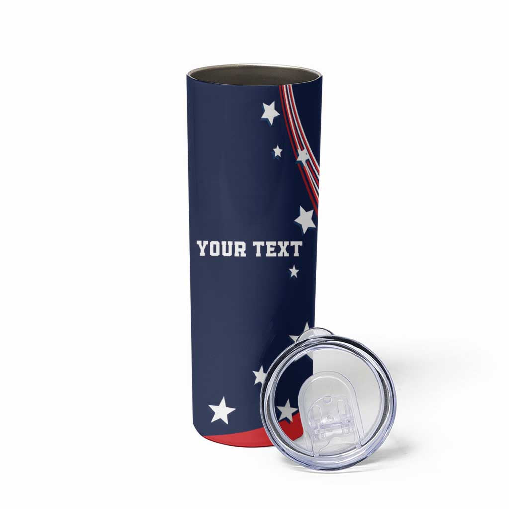 Personalized USA One For All Skinny Tumbler Go Paris 2024 - Wonder Print Shop