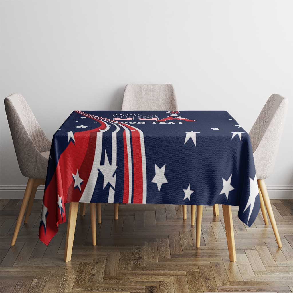 Personalized USA One For All Tablecloth Go Paris 2024 - Wonder Print Shop