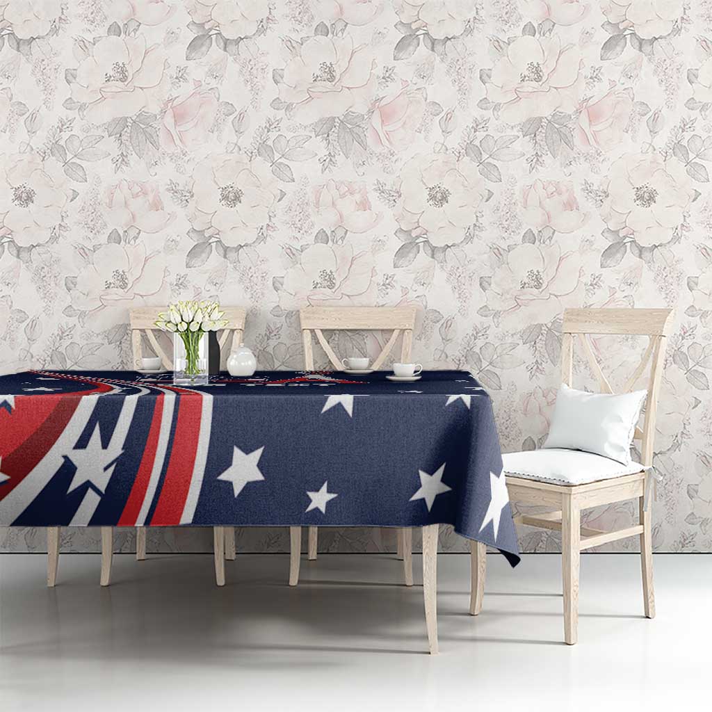 Personalized USA One For All Tablecloth Go Paris 2024 - Wonder Print Shop