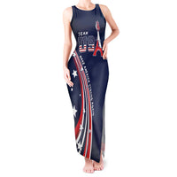 Personalized USA One For All Tank Maxi Dress Go Paris 2024 - Wonder Print Shop