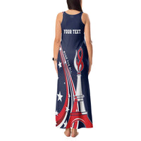 Personalized USA One For All Tank Maxi Dress Go Paris 2024 - Wonder Print Shop