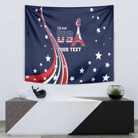 Personalized USA One For All Tapestry Go Paris 2024 - Wonder Print Shop