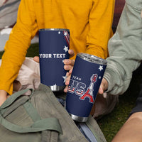 Personalized USA One For All Tumbler Cup Go Paris 2024 - Wonder Print Shop