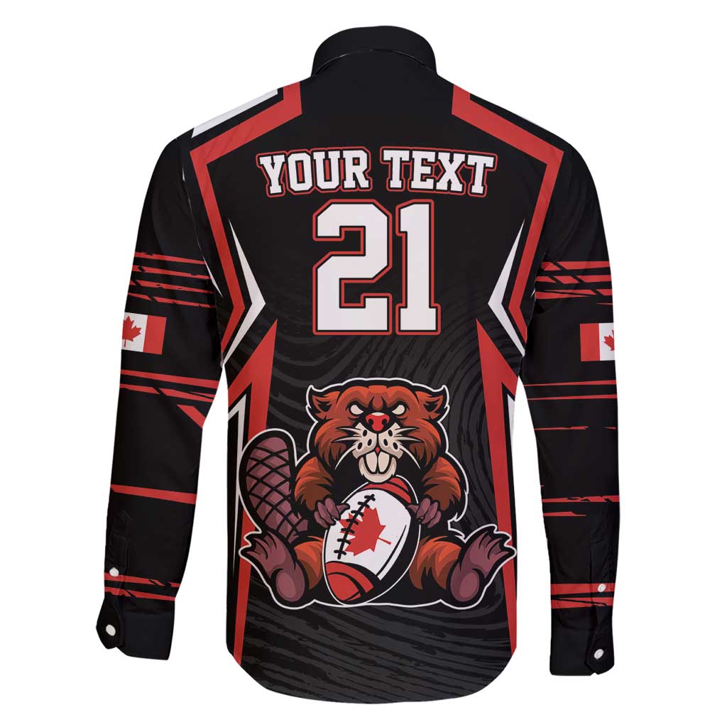 Custom Canada Rugby Pacific Family Matching Short Sleeve Bodycon Dress and Hawaiian Shirt Beaver and Maple Leaf - Wonder Print Shop