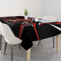 Custom Canada Rugby Pacific Tablecloth Beaver and Maple Leaf - Wonder Print Shop