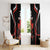 Custom Canada Rugby Pacific Window Curtain Beaver and Maple Leaf - Wonder Print Shop