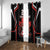 Custom Canada Rugby Pacific Window Curtain Beaver and Maple Leaf - Wonder Print Shop