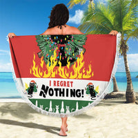 Merry Cat-Mas Beach Blanket Christmas It's Fine I'm Fine Everything is Fine LT9 - Wonder Print Shop