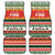 Merry Cat-Mas Car Mats Christmas It's Fine I'm Fine Everything is Fine LT9 - Wonder Print Shop