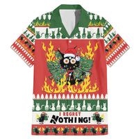 Merry Cat-Mas Family Matching Mermaid Dress and Hawaiian Shirt Christmas It's Fine I'm Fine Everything is Fine LT9 - Wonder Print Shop