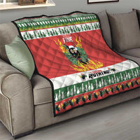 Merry Cat-Mas Quilt Christmas It's Fine I'm Fine Everything is Fine - Wonder Print Shop