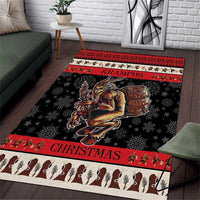 Krampus The Christmas Devil Area Rug LT9 - Wonder Print Shop