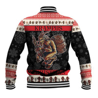 Krampus The Christmas Devil Baseball Jacket LT9 - Wonder Print Shop