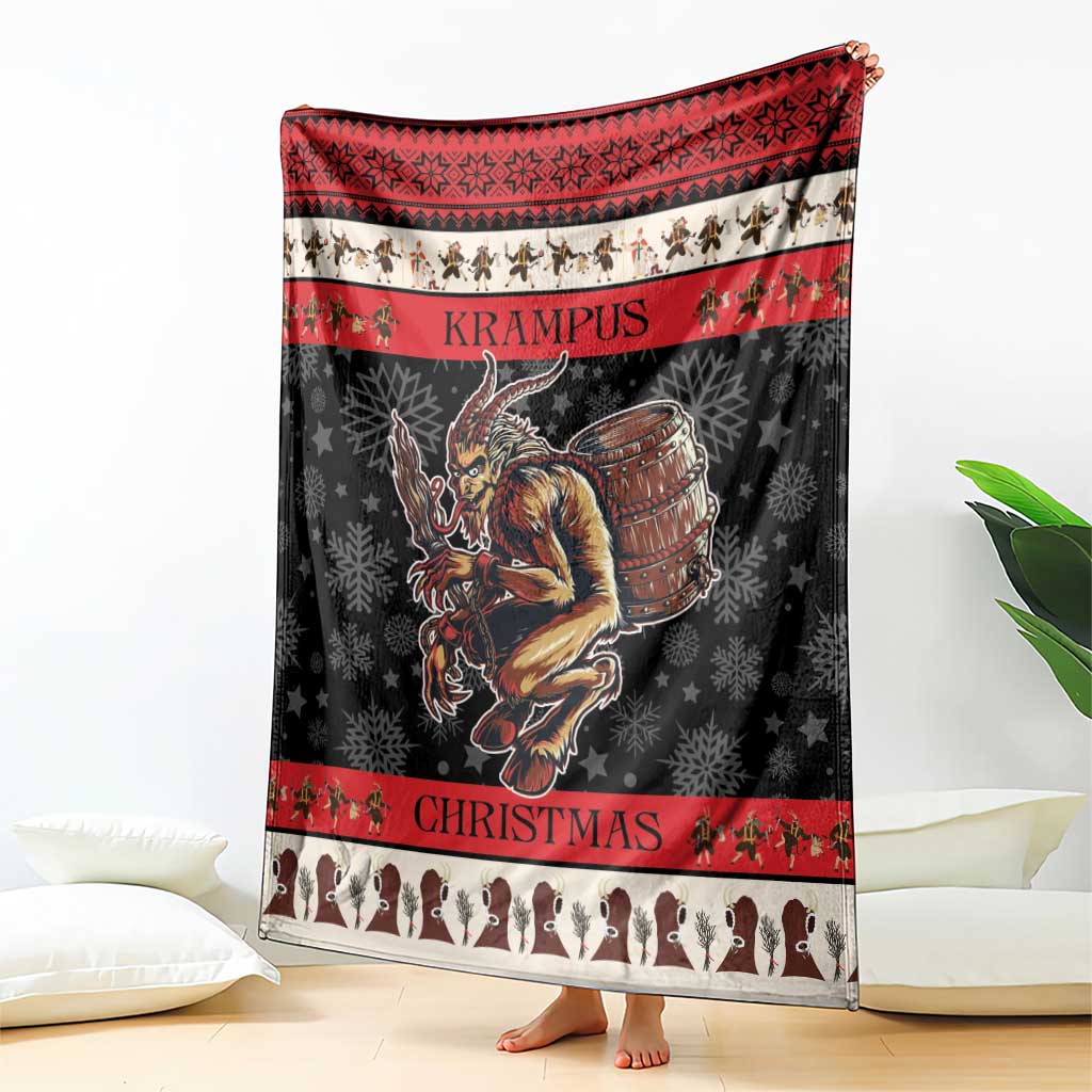 Krampus The Christmas Devil Blanket