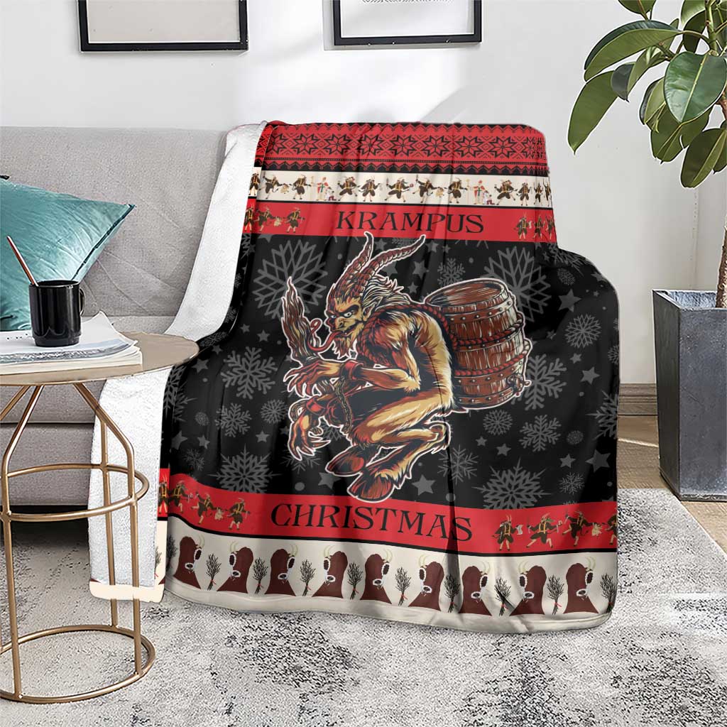 Krampus The Christmas Devil Blanket