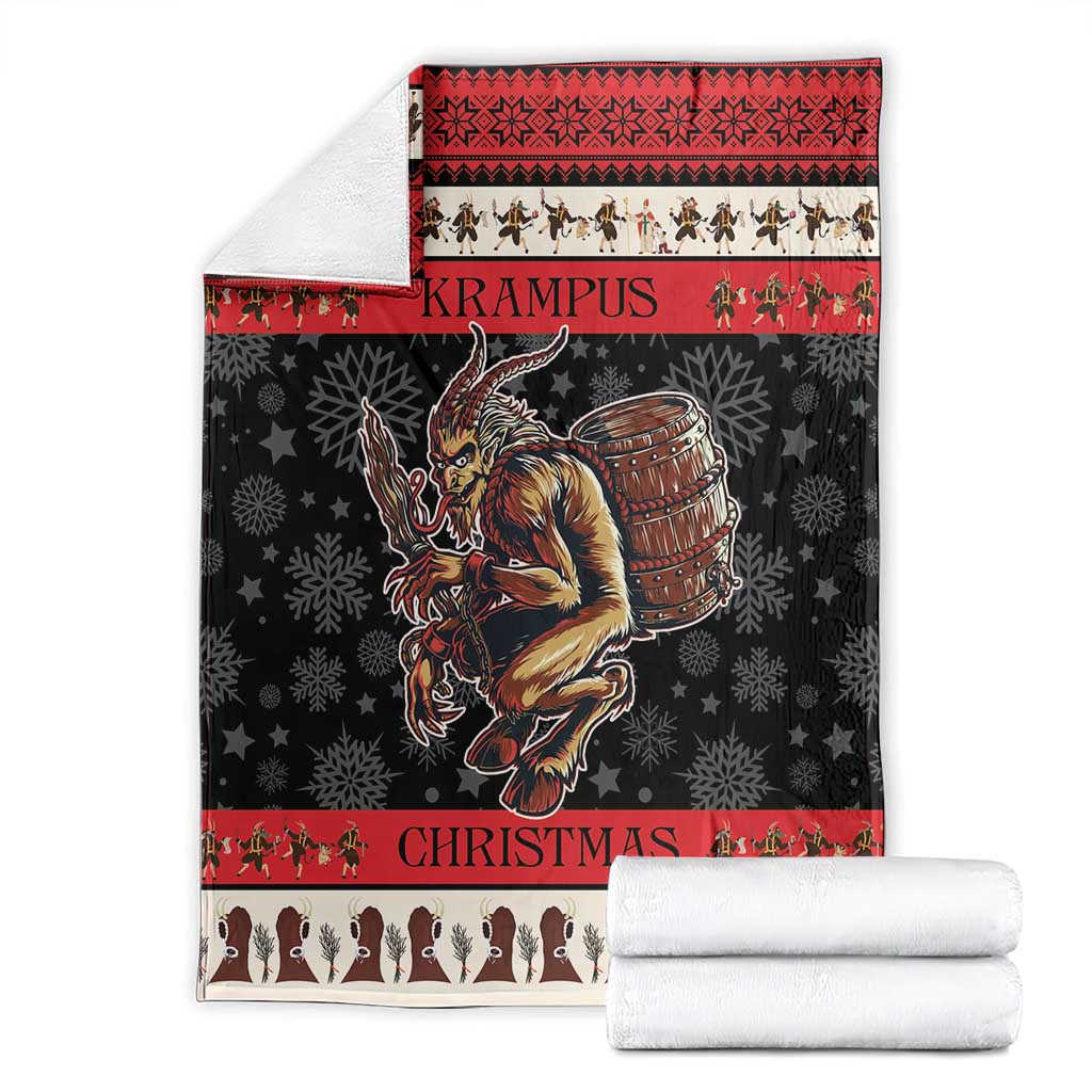 Krampus The Christmas Devil Blanket
