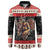 Krampus The Christmas Devil Button Sweatshirt LT9 - Wonder Print Shop