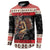 Krampus The Christmas Devil Button Sweatshirt LT9 - Wonder Print Shop