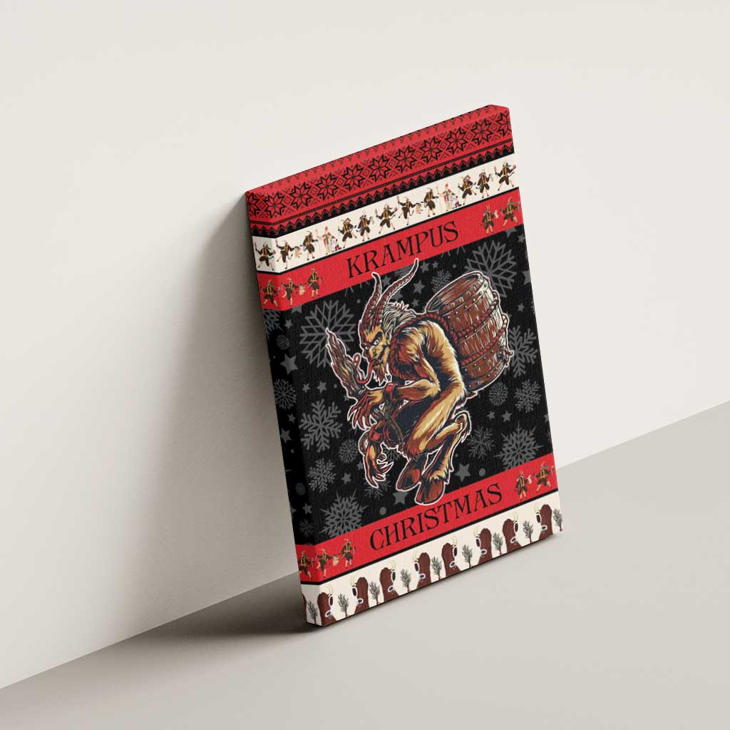 Krampus The Christmas Devil Canvas Wall Art LT9 - Wonder Print Shop