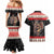 Krampus The Christmas Devil Couples Matching Mermaid Dress and Hawaiian Shirt LT9 - Wonder Print Shop