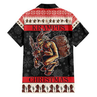 Krampus The Christmas Devil Family Matching Long Sleeve Bodycon Dress and Hawaiian Shirt LT9 - Wonder Print Shop