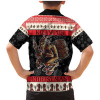 Krampus The Christmas Devil Family Matching Mermaid Dress and Hawaiian Shirt LT9 - Wonder Print Shop