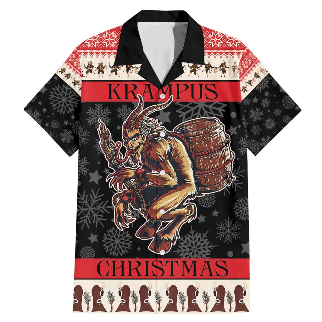 Krampus The Christmas Devil Family Matching Mermaid Dress and Hawaiian Shirt LT9 - Wonder Print Shop
